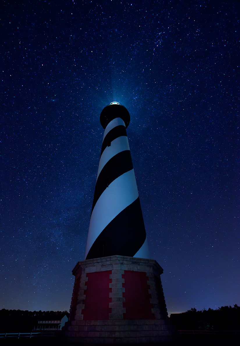 Hatteras by Starlight