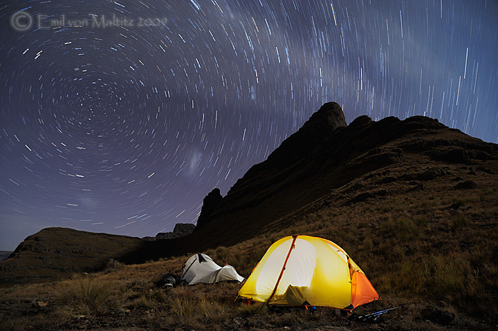 Cathedral Star Trails