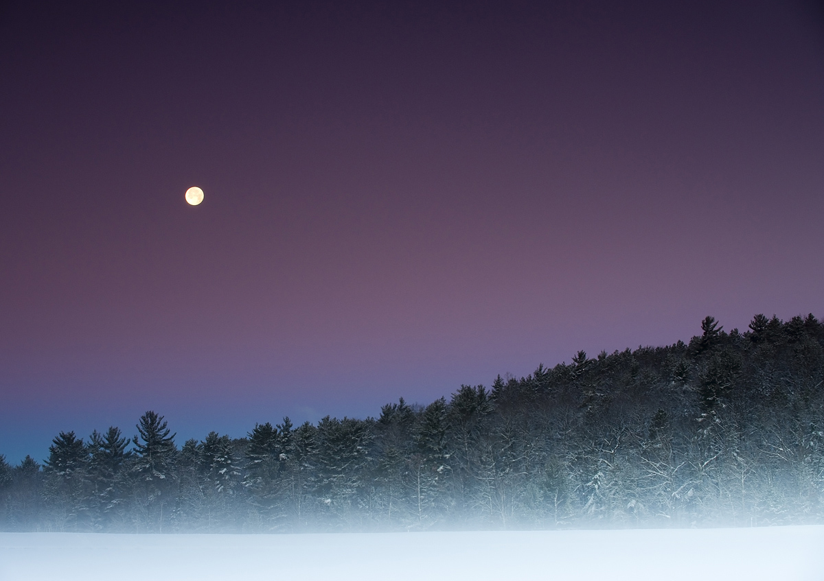 Moon Over BB Pond
