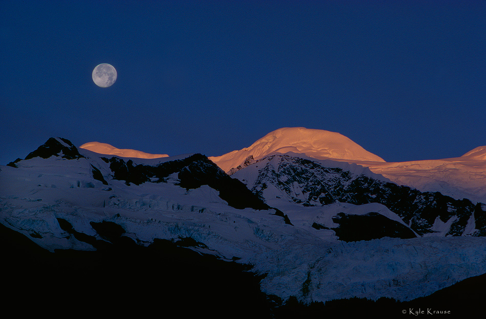 Moon & Alpenglow