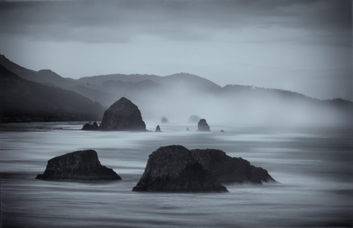 Rainy Day at Canon Beach