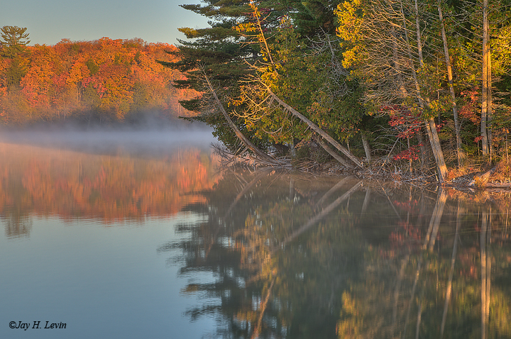 Pete's Lake at 8:11 A.M.