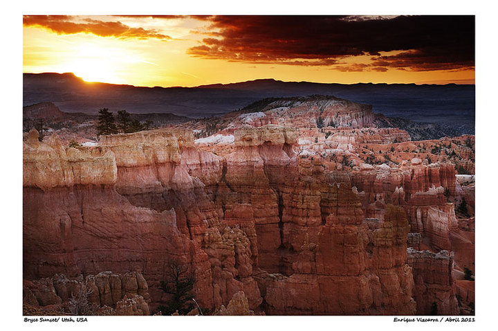 Sunrise at Bryce Canyon