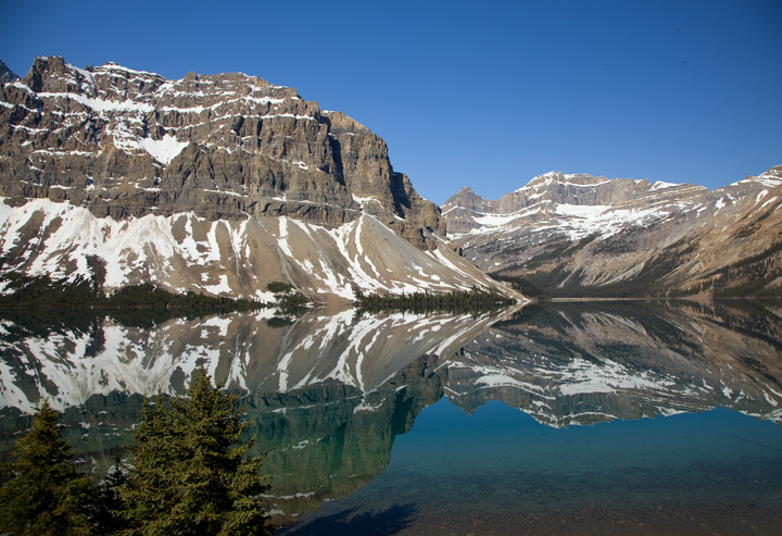 Bow Lake Reflection