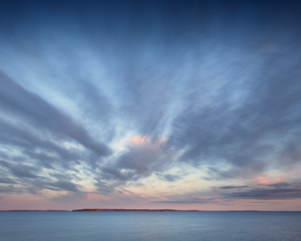 Last ray of light