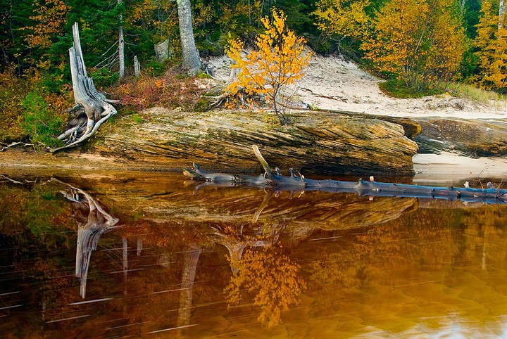 Miner's River Reflection