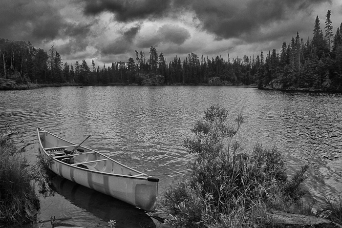 Wet canoe trip 
