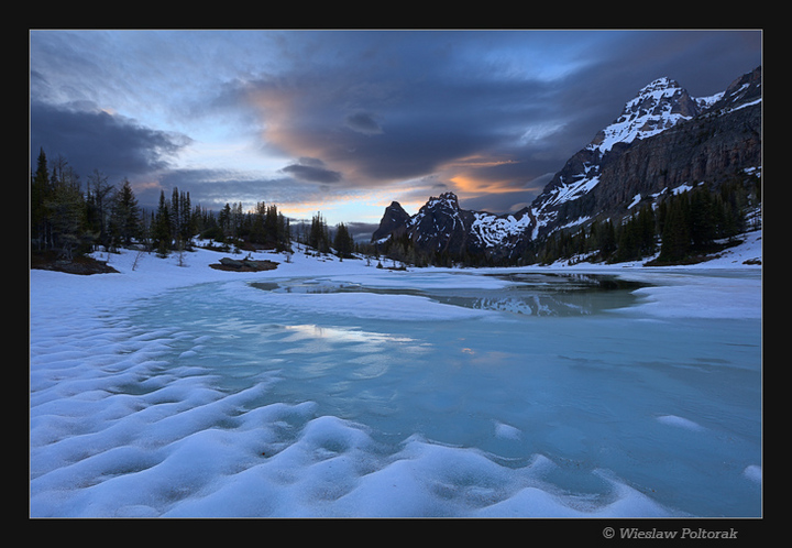 Nightfall over Moor Lake + repost