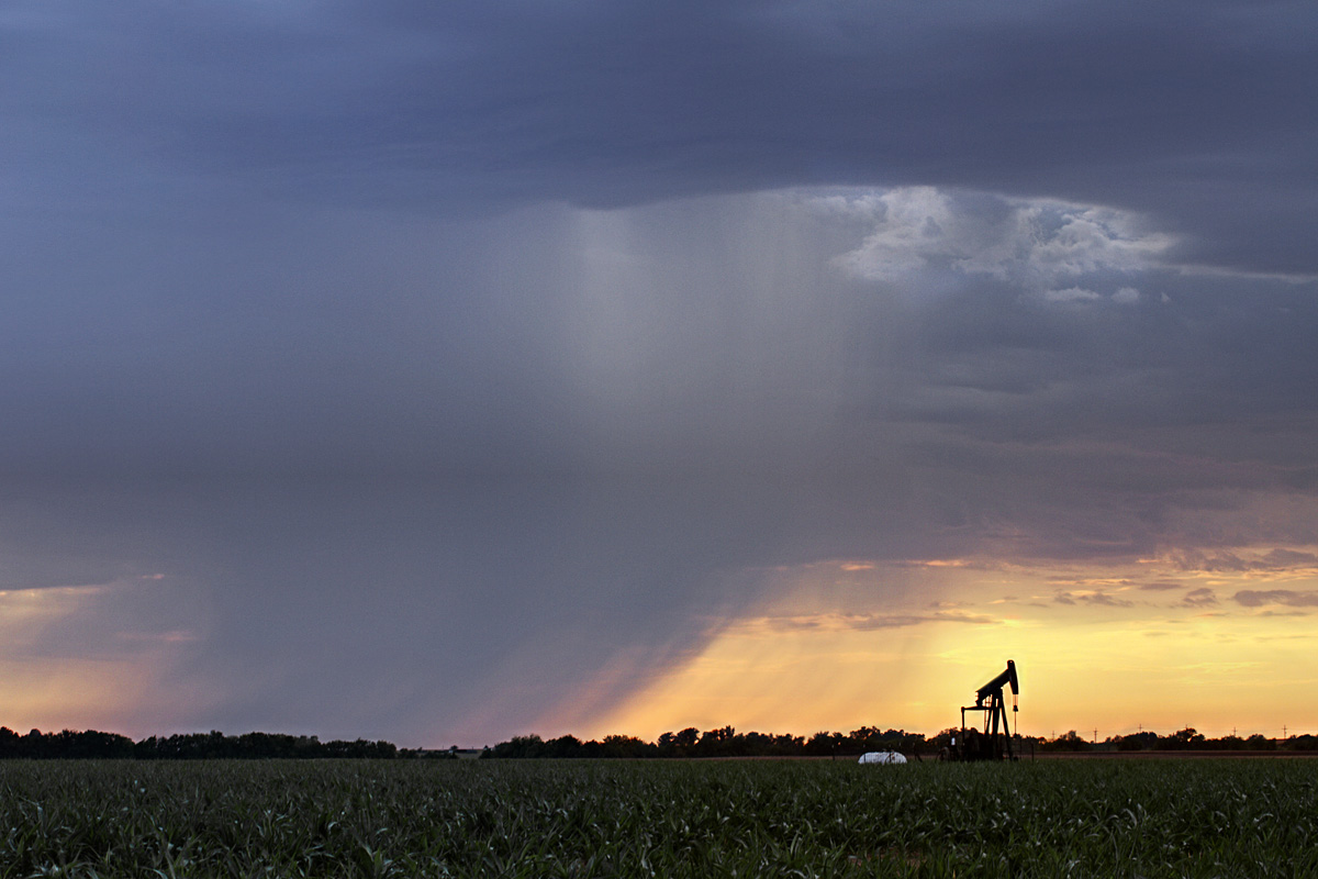 Hole in the storm