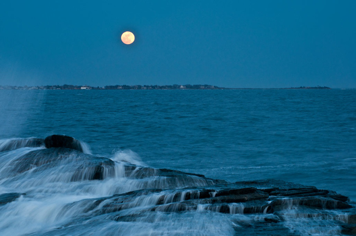 Full Moon at Sachuest