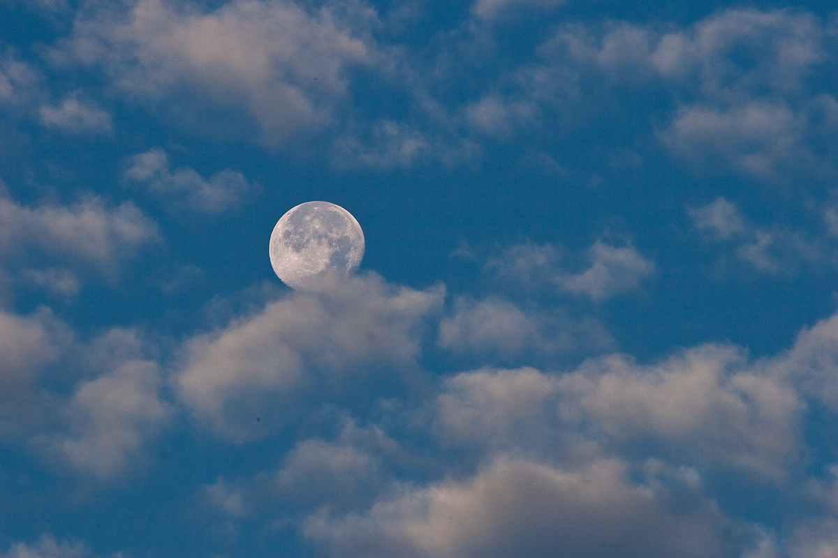 Moon over Cedar Canyon