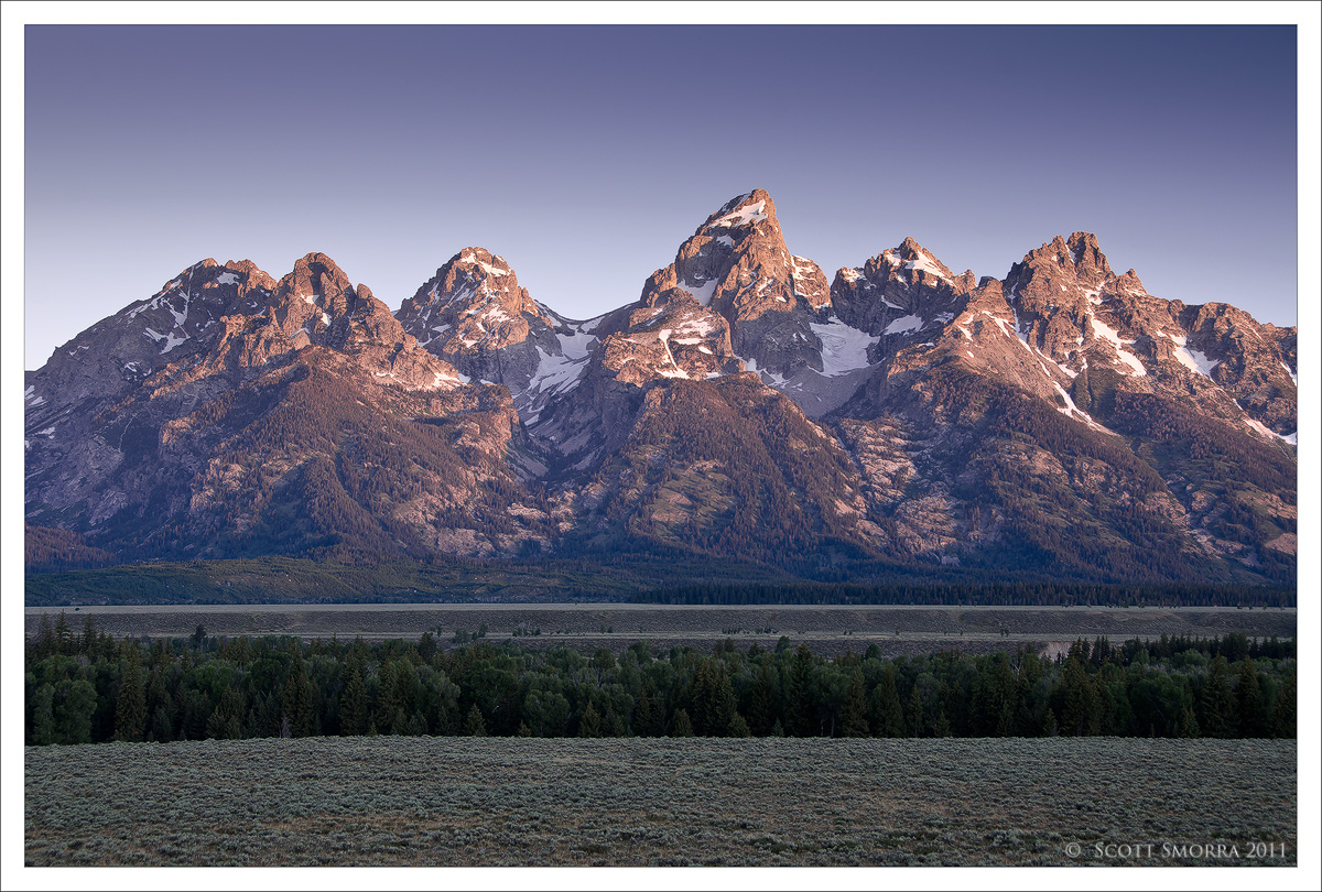 Glacier View Sunrise