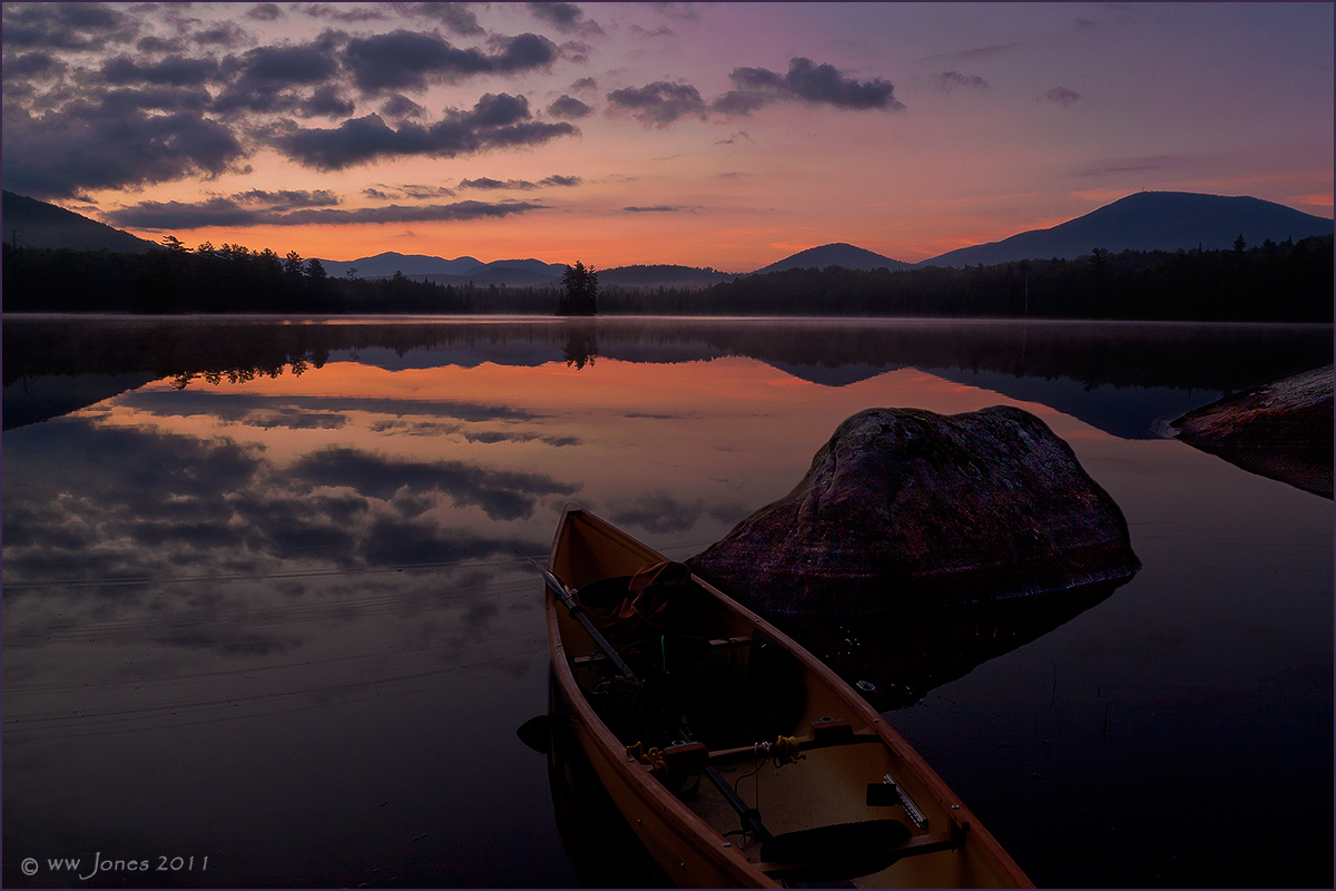 Adirondack Dawn Canoe