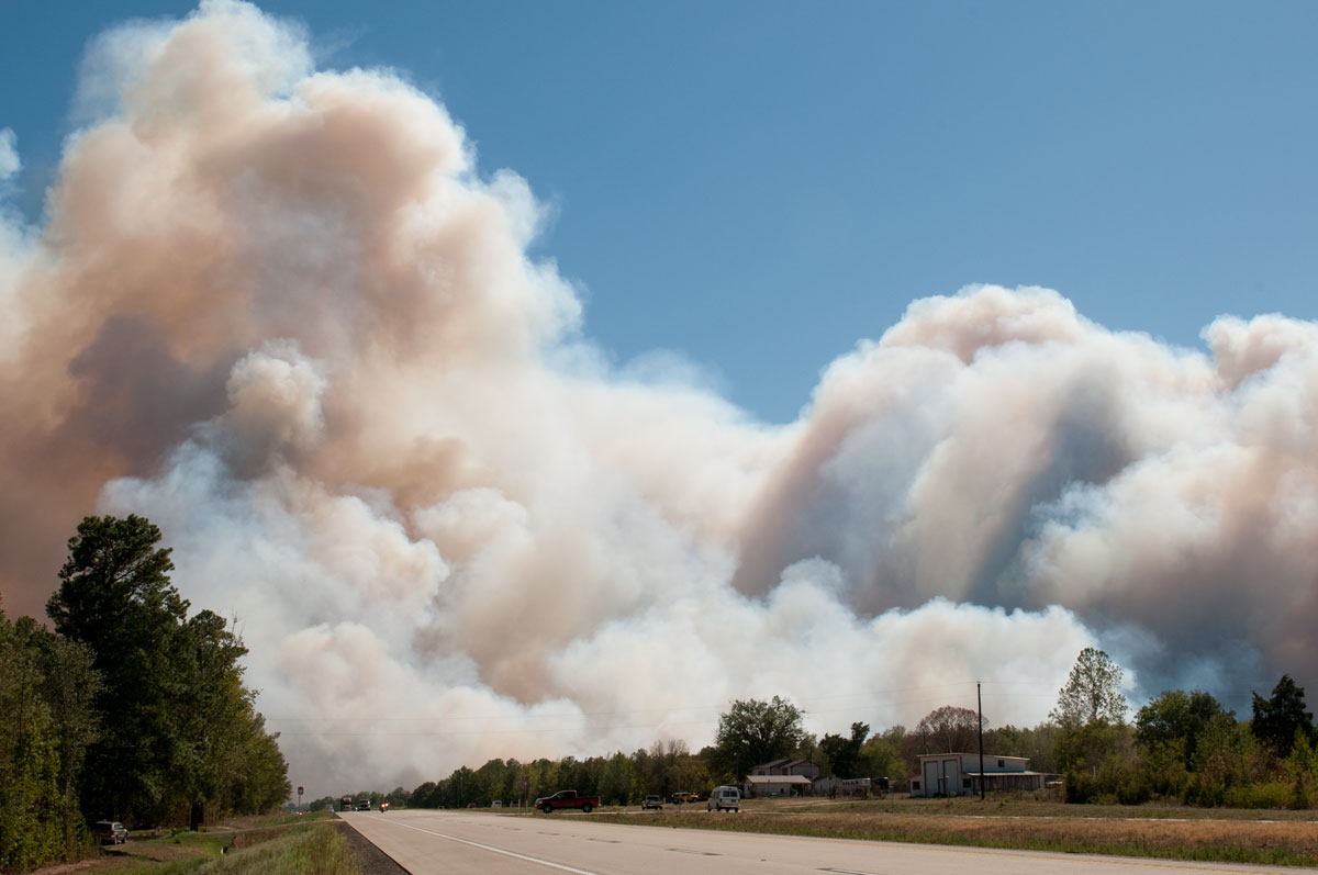 NE Texas Fires