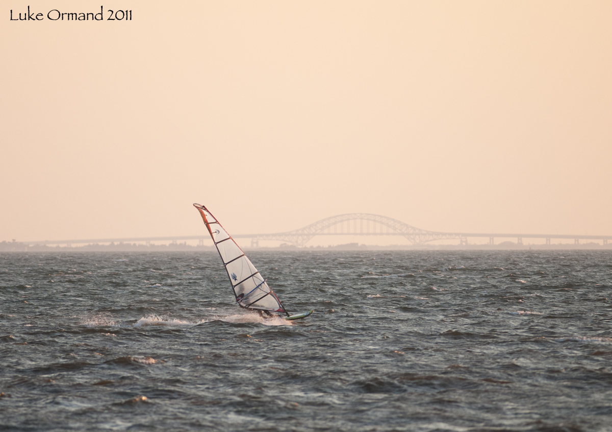 Surfing the wind