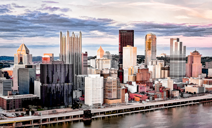 Pittsburgh Skyline Art