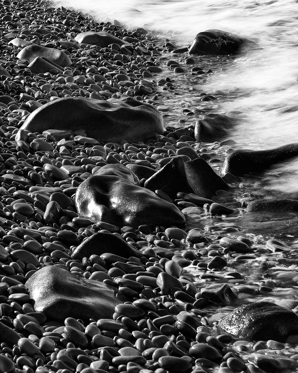 Stones, Surf, and Light