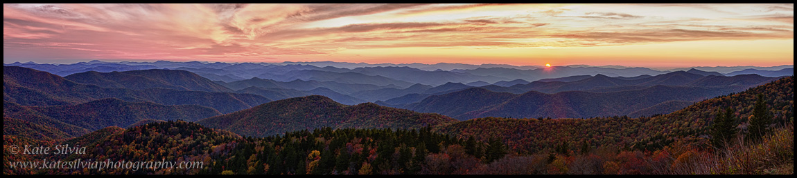 Cowee Mountain Sunset