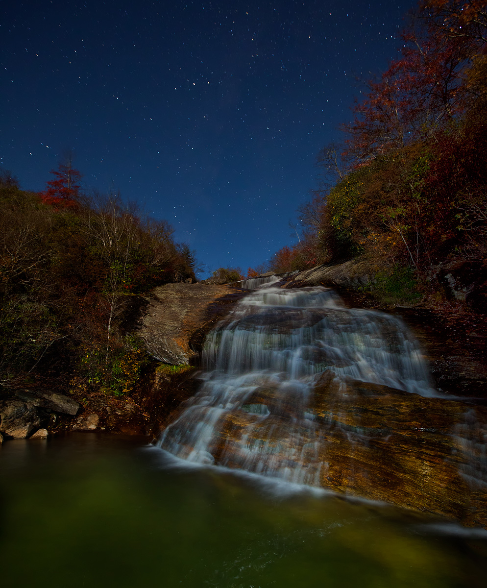 Lower Falls by Moonlight