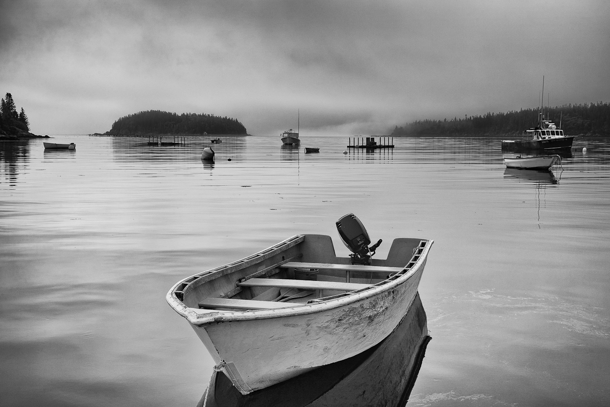 Foggy Maine Morning