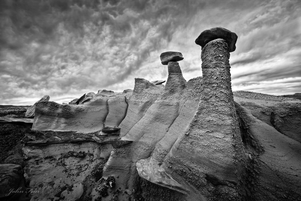 Approaching Storm (B&W)