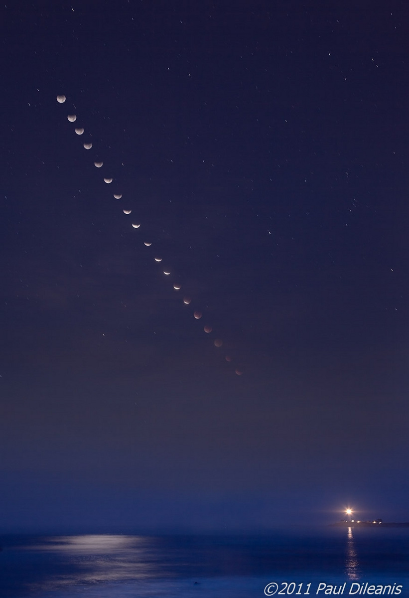 Eclipse with Lighthouse