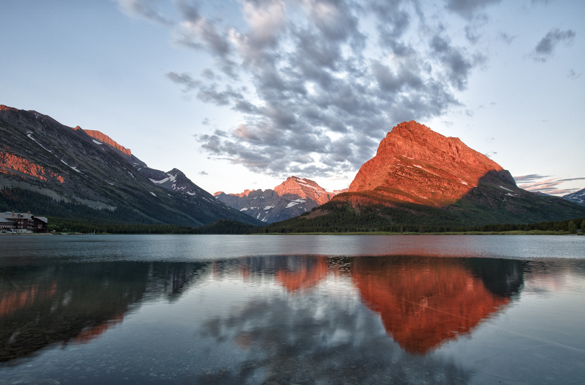 Many Glacier Sunrise