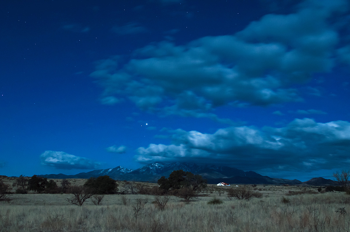 Santa Ritas by Moonlight