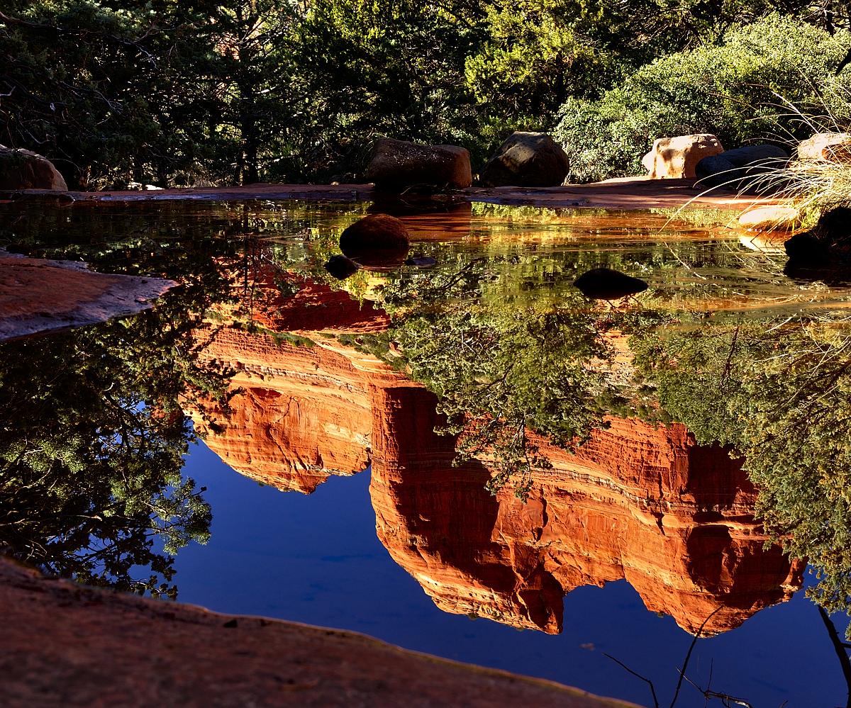 Pool reflections