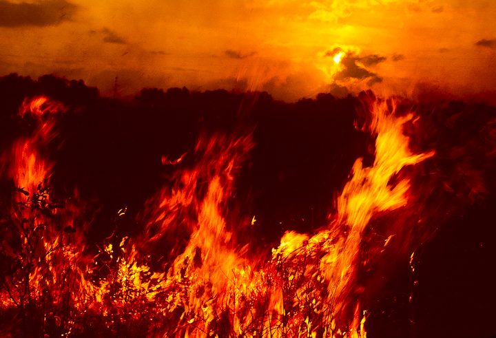 WC??Flaming Sunset