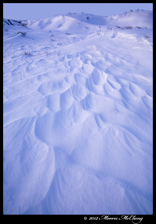 Scalloped Snow