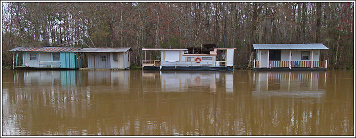 Boathouses on the Pearl