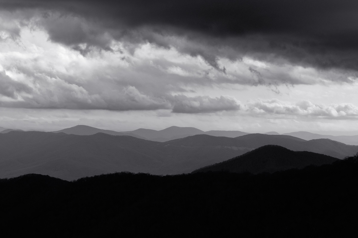 Clouds Over Blue Ridge 