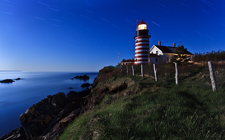 Quoddy Head by Moonlight