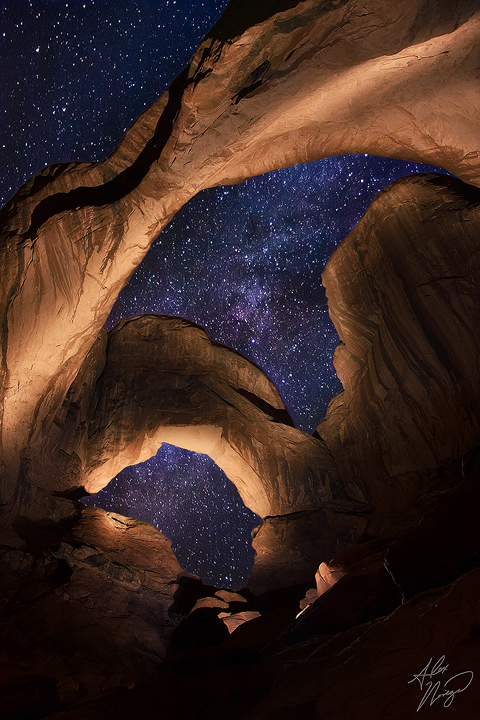 Milky Way Over Arches