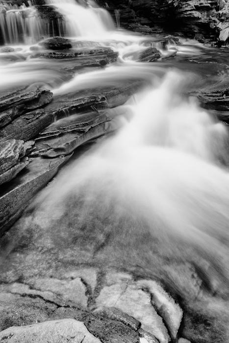 Ricketts Glen waterfall