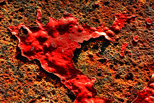 rust on a truck