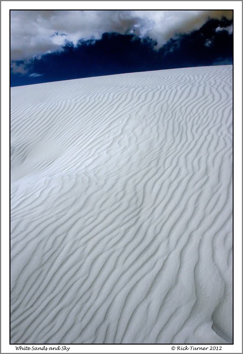 White Sands and Sky