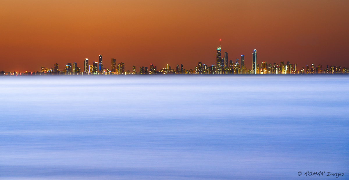 Gold Coast on Blue