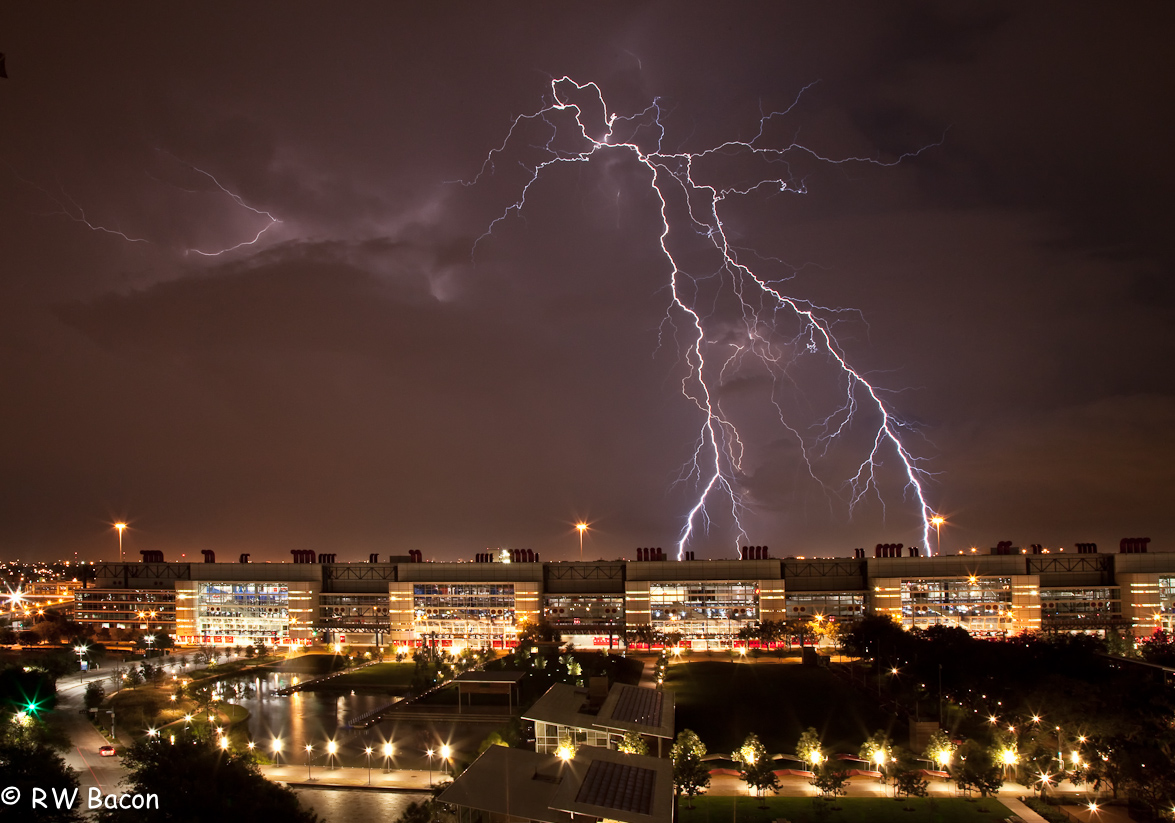 Lightning Over Houston