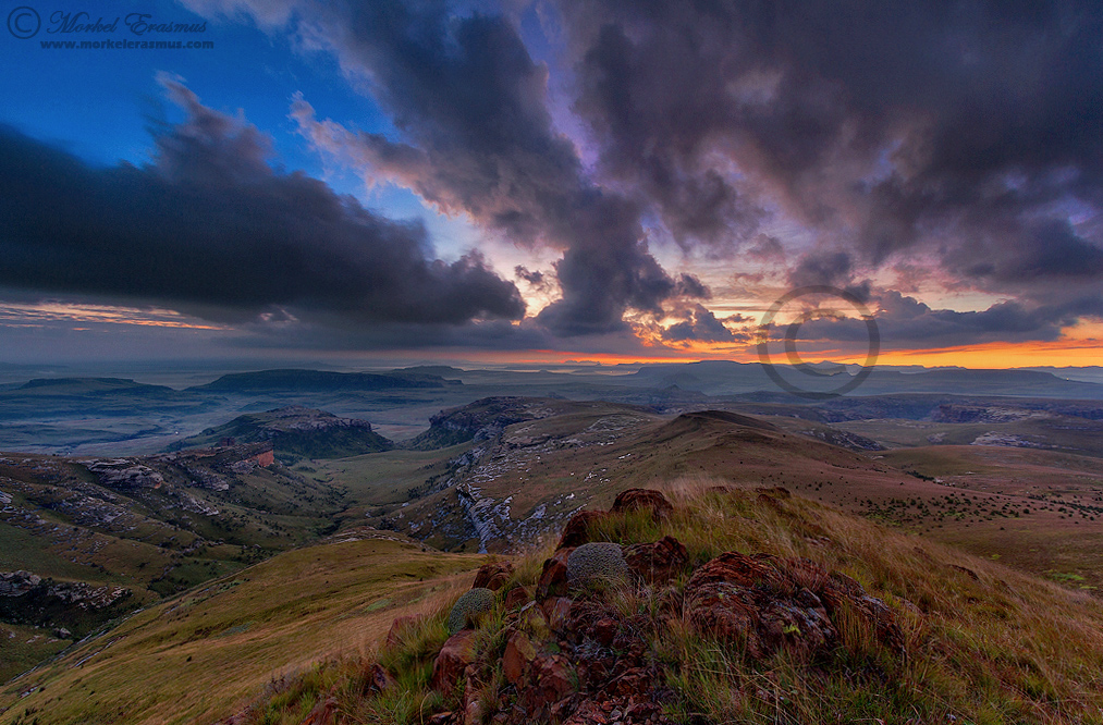 Dawn over endless lands