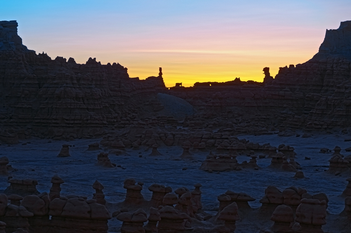 Blue Hour Meets Sunrise