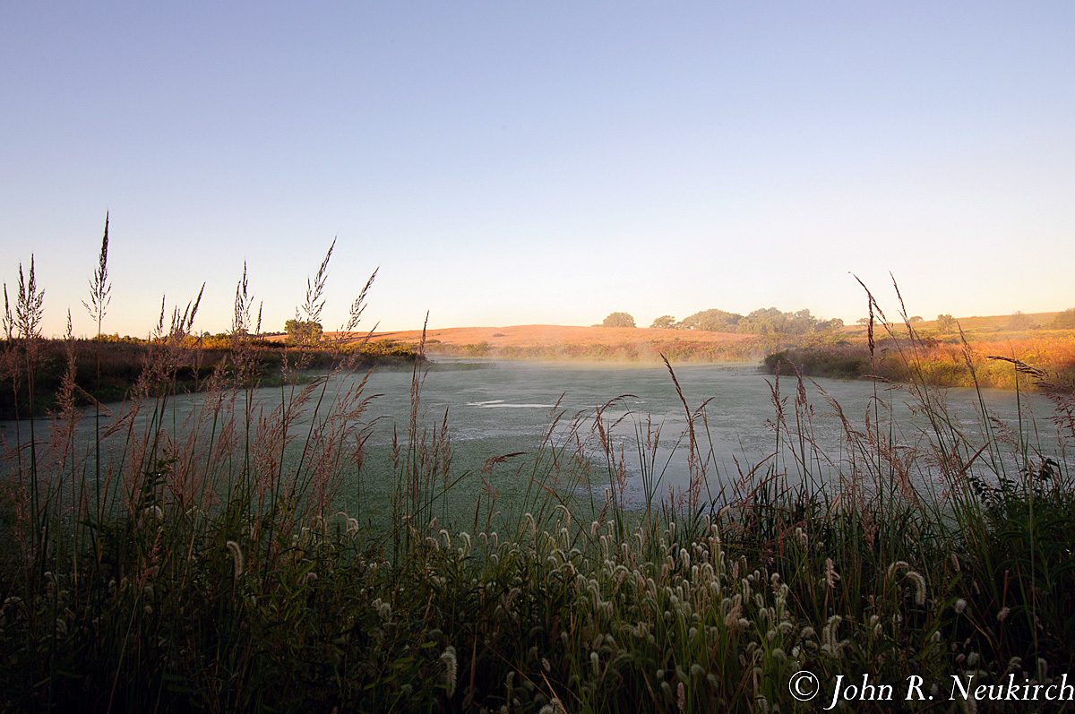 The Prairie at sunrise.
