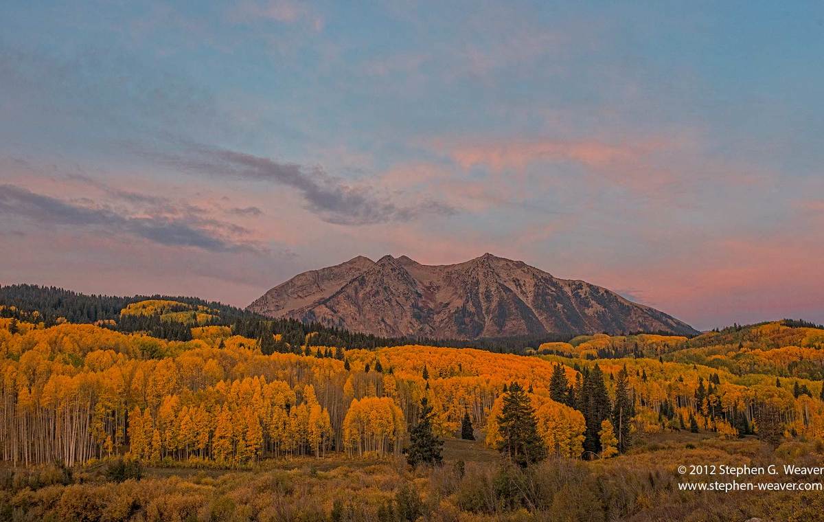 Colorado Autumn Sunrise