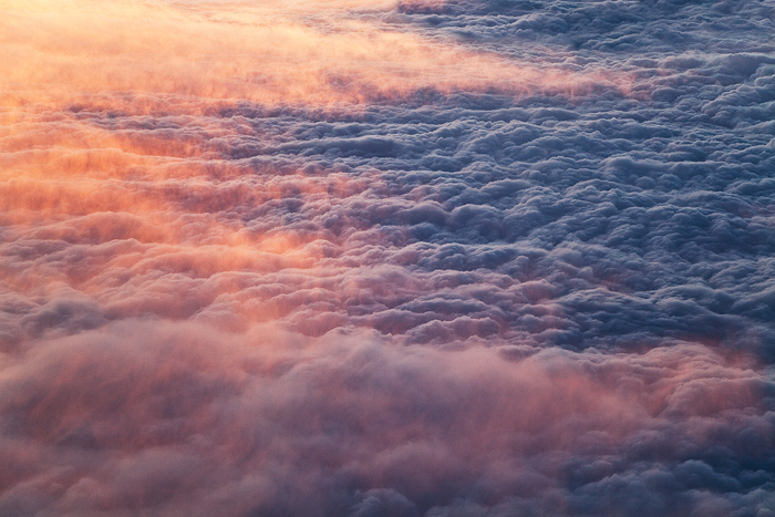 WC555 Sunset @35,000 FT.