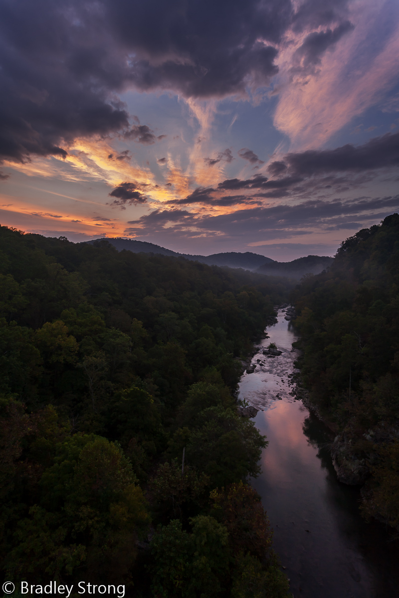 River Twilight Sunrise