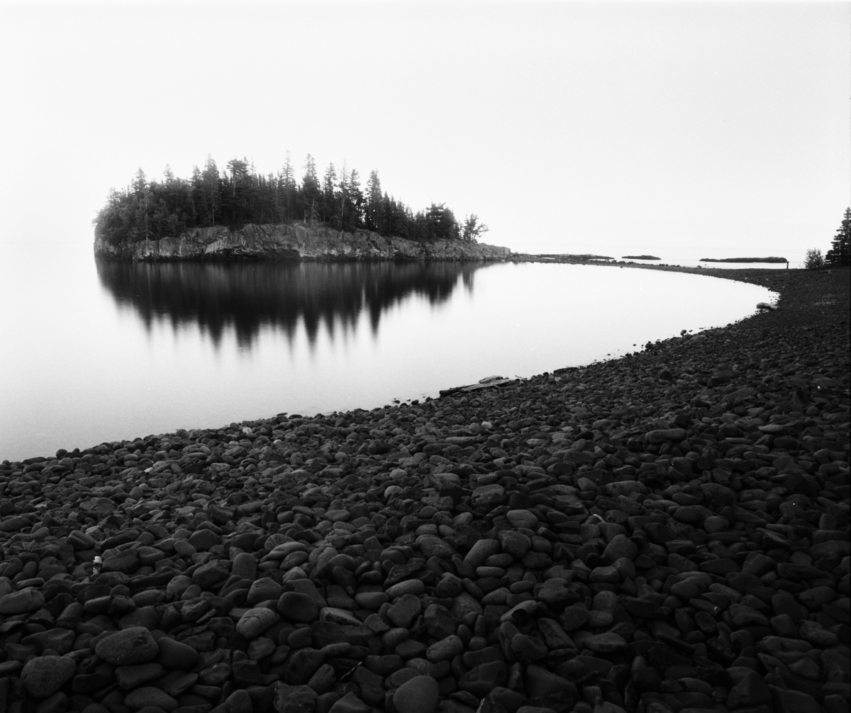 Twilight Near Split Rock