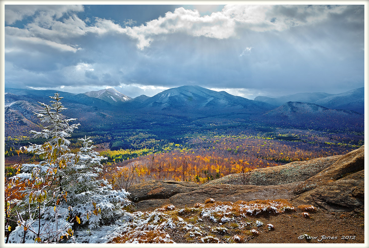 First Snow on the Peaks2
