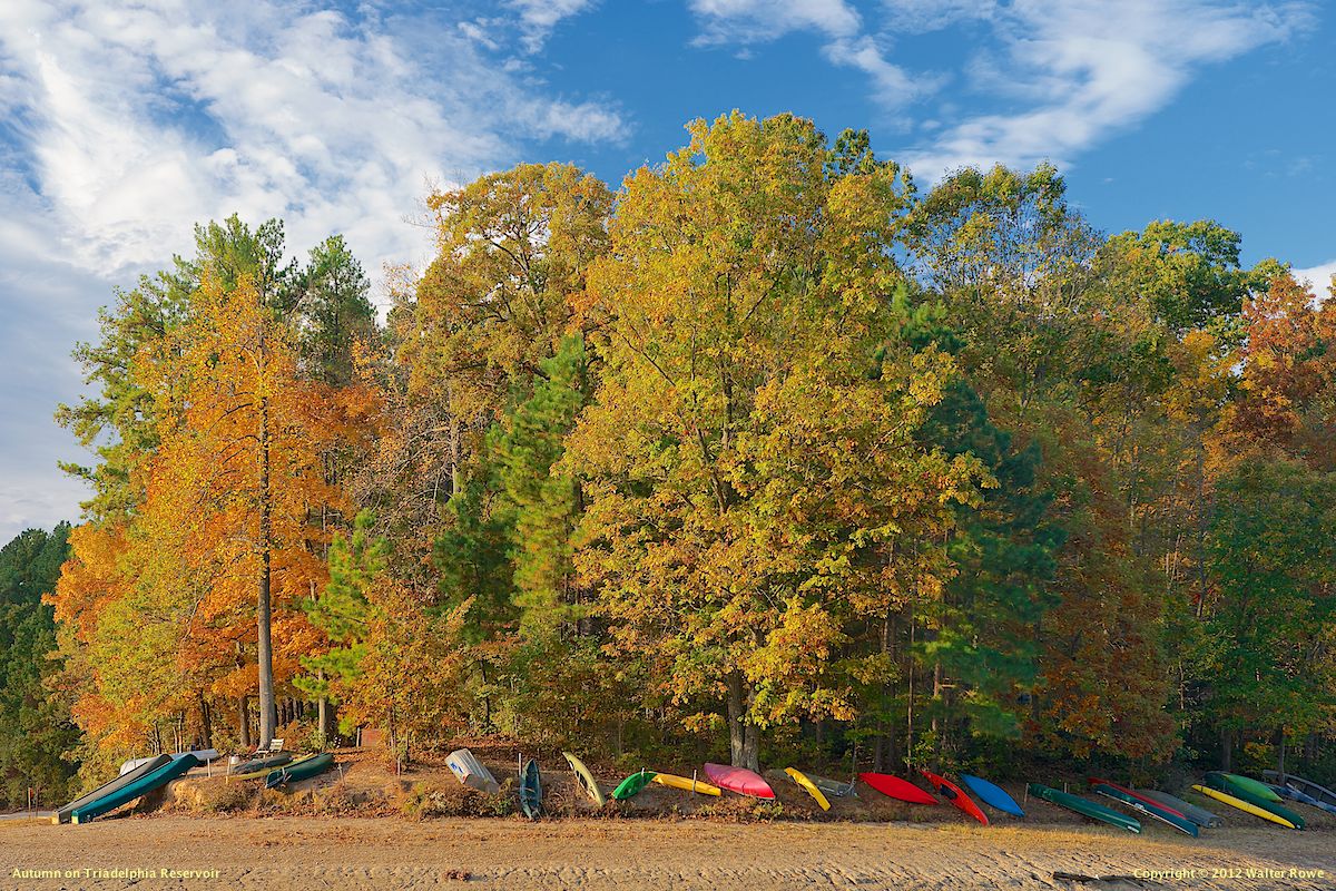 Autumn on Triadelphia