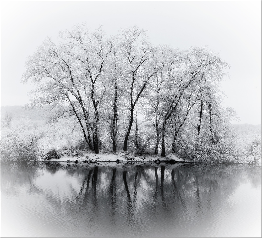 Last Snow  WC B/W564